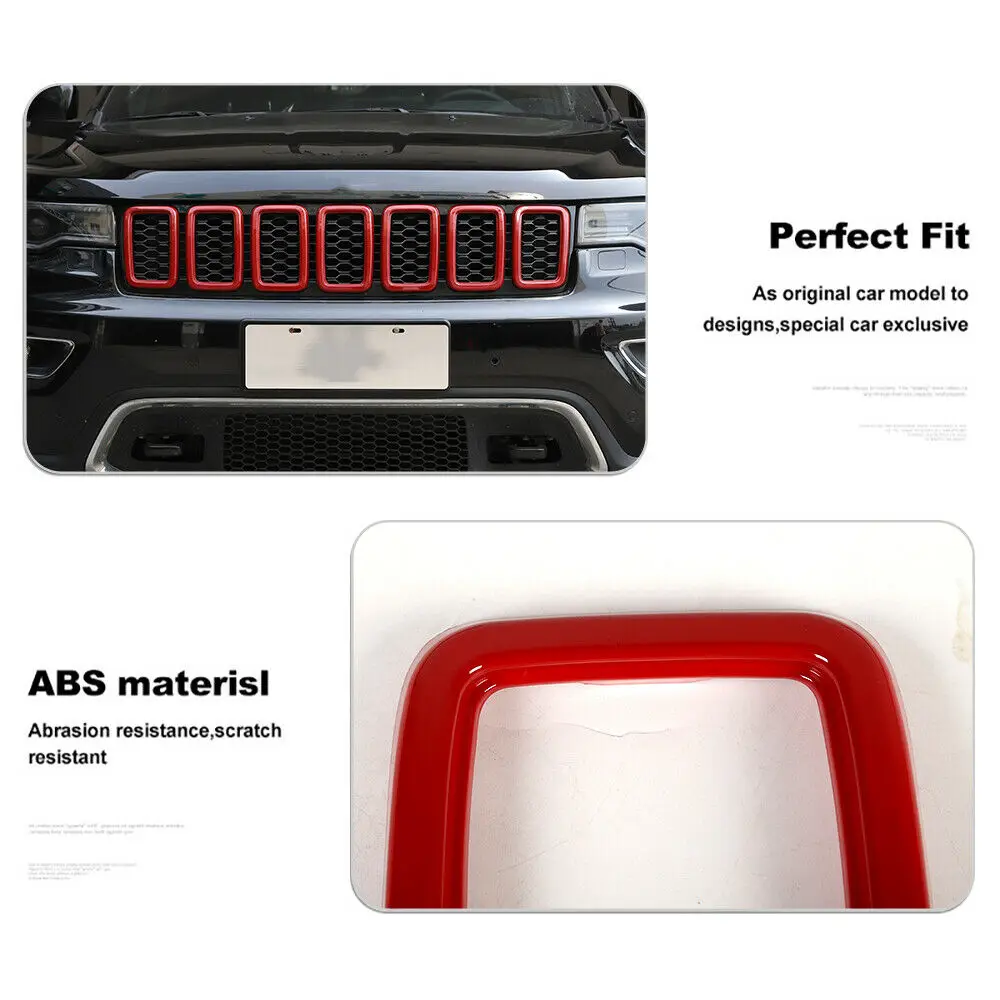 Передняя решетка вставки для радиаторной решетки отделка кольца Декор подходит