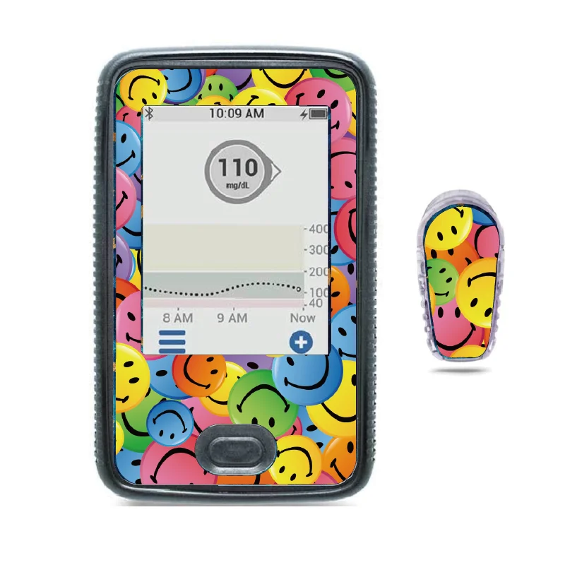Dexcom G6 Рождественская тема предварительно вырезанные клейкие патчи передатчик