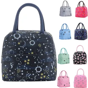 Функциональный женский Ланч-бокс, портативная Изолированная Холщовая Сумка для ланча, Термосумка для пикника, Ланч-бокс для мужчин, женщин, детей