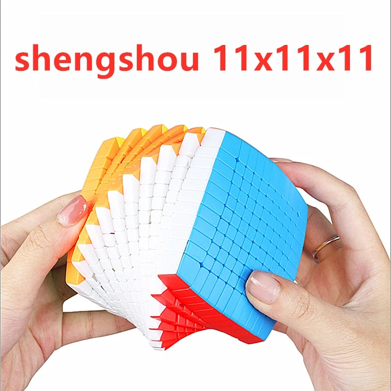 ShengShou 11x11x11 куб shengshou 11x11 магический SengSo скоростной головоломка magico с подарочной