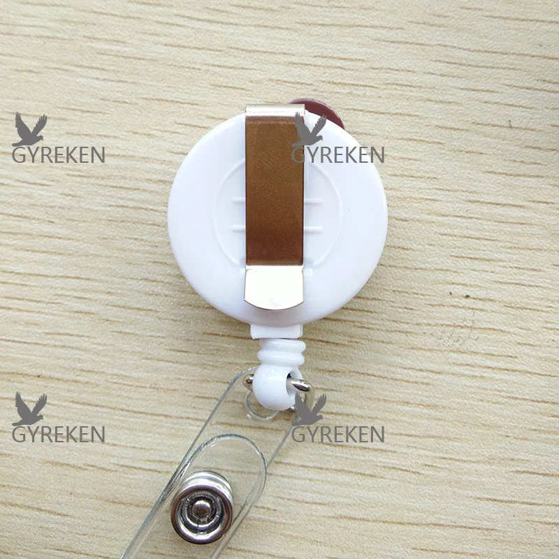 New Cute Cartoon Retractable Pull Badge Reel ID Lanyard Name Tag Card Nurse Badge Holder lovely Kids Reels Office Supplies