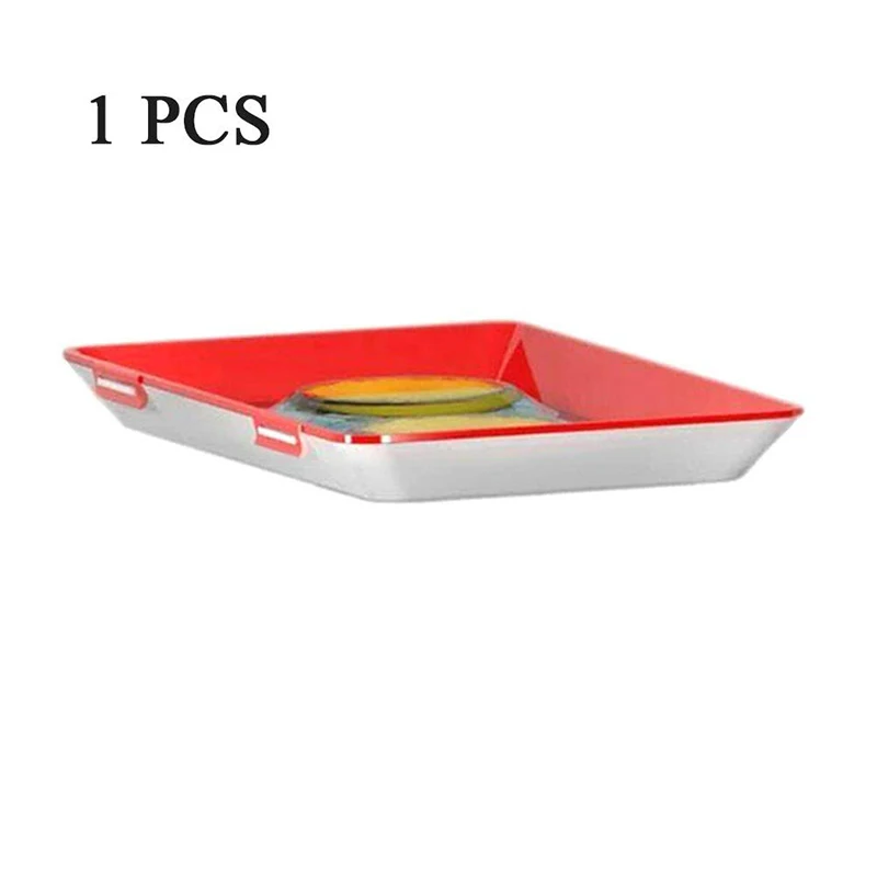 TEENRA Creative Food Preservation Tray Stackable Food Fresh Tray Magic Elastic Fresh Tray Reusable Food Storage Container - Цвет: 1PCS
