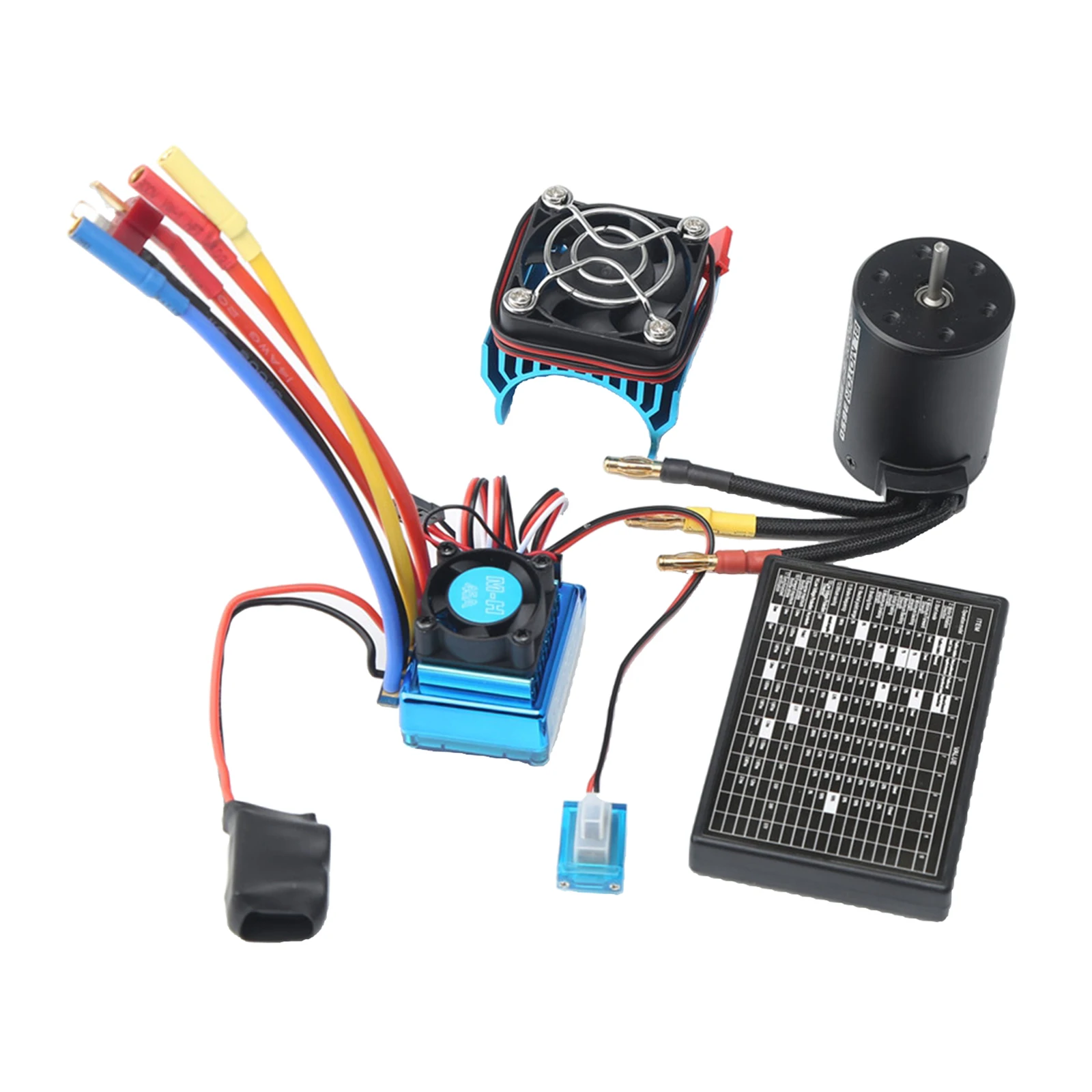 Metal 3900KV Brushless Motor ESC Combo for 1/10 1/8 Monster RC Car /Boat | Игрушки и хобби