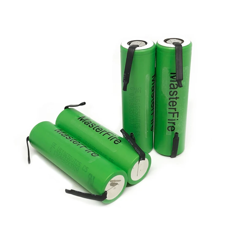 Перезаряжаемая литиевая батарея MasterFire 2 шт./лот US18650VTC5 3 7 в 2600 мАч 18650 с высоким