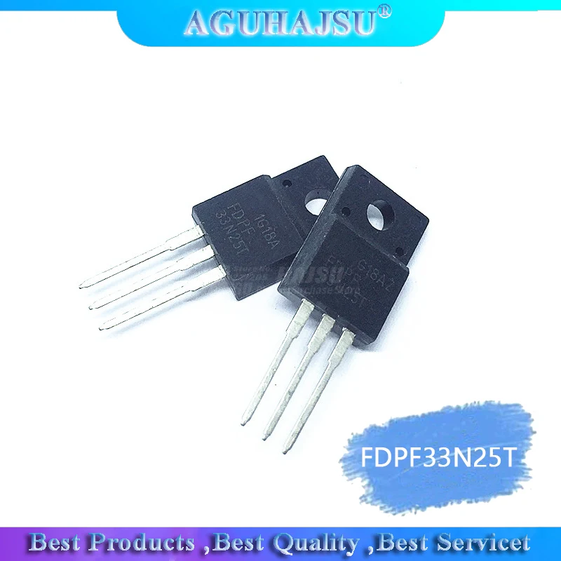 10 шт./лот FDPF33N25T FDPF 33N25T TO-220F