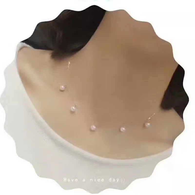 Новинка! Ожерелья с натуральным жемчугом 18k желтого золота модные ювелирные изделия для женщин Свадебные рубиновые серьги