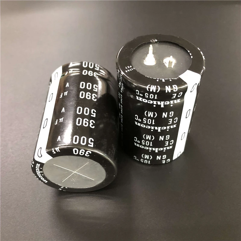 2 шт./10 шт. 390 мкФ 500v Nichicon GN 35x50 мм 500V390uF подключаемый блок питания конденсатор с