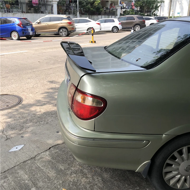 Универсальный седан для Nissan Sunny 2002 2005 спойлер высокого качества ABS Материал