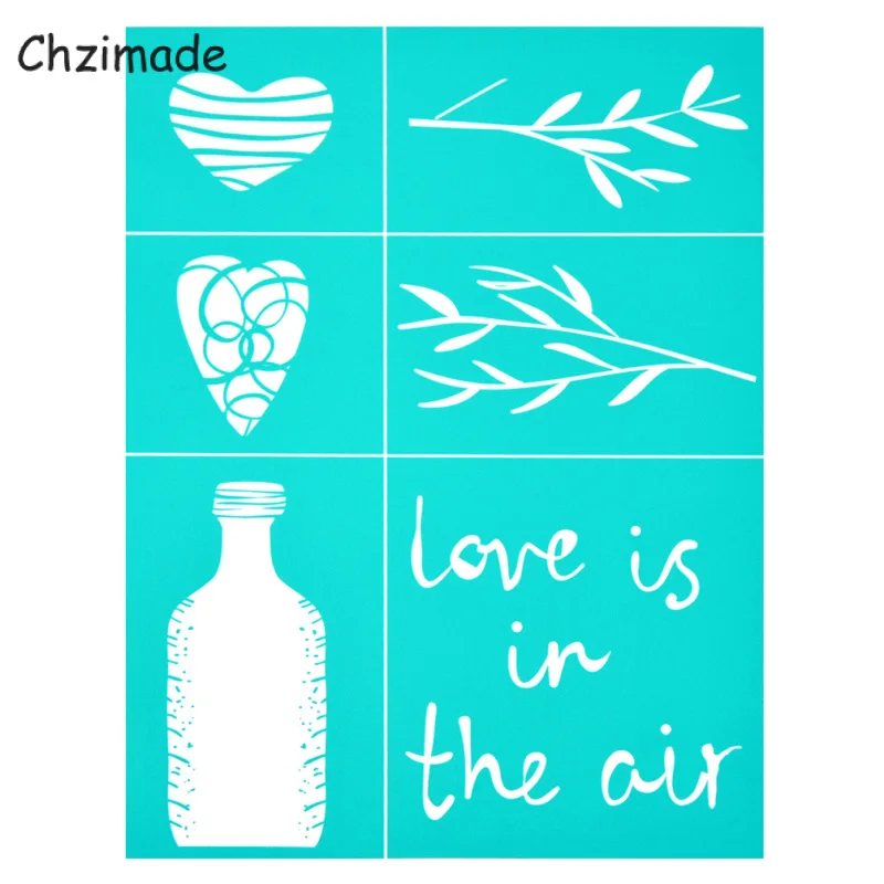 Chzimade 10 шт./лот приветствуется самоклеящаяся шелкография сетка трафарет передача