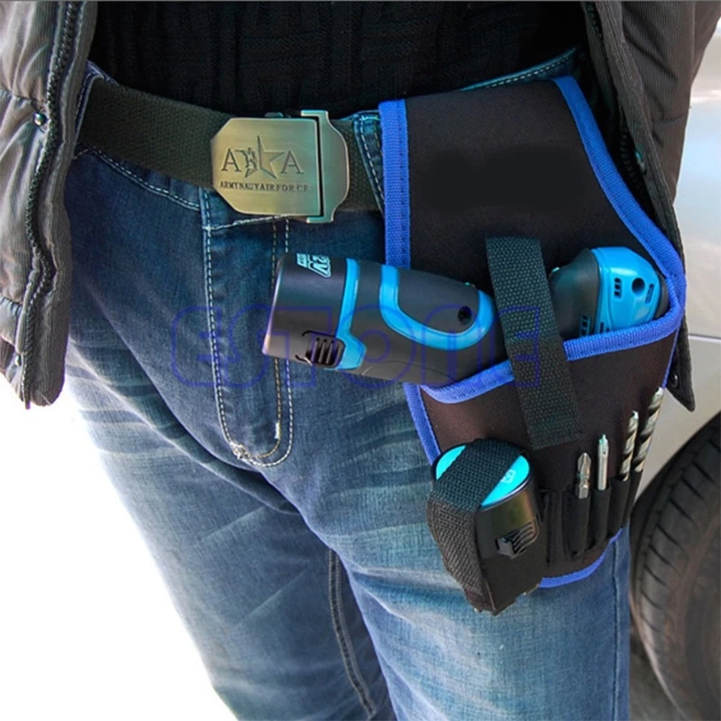 

Portable drill Holder Holst Pouch Cordless Tool For 12v Drill Waist Tool Bag