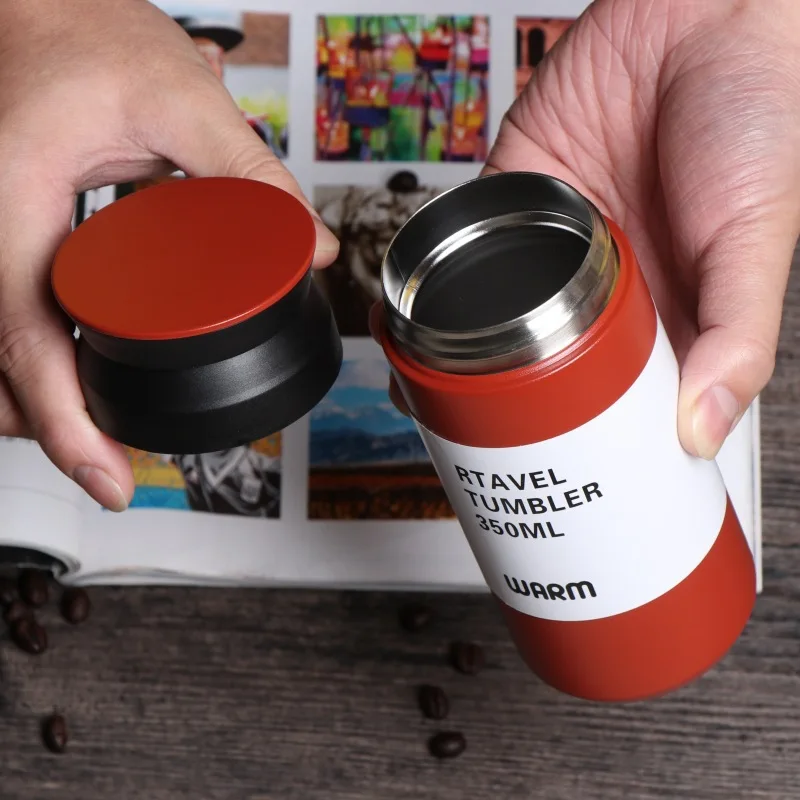 Компактный термос кружка бутылка вакуумные фляжки из нержавеющей стали