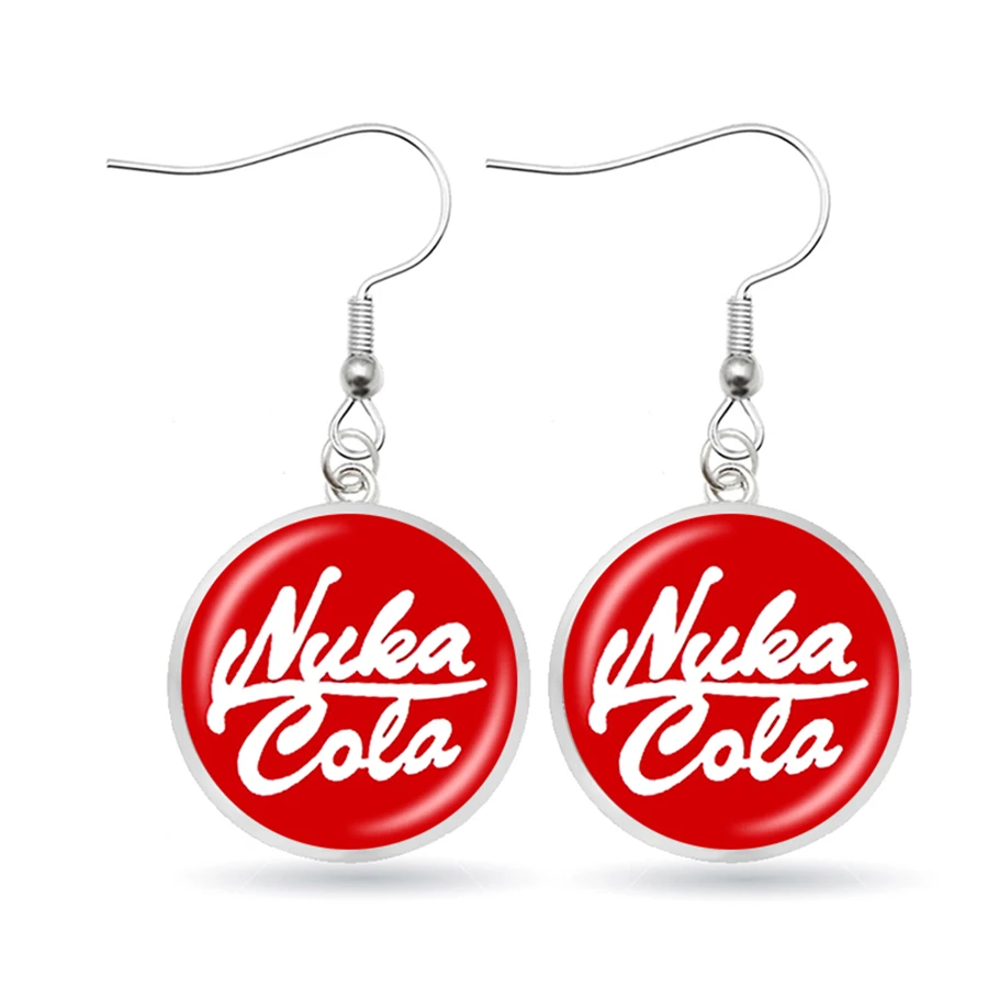 Пип бой Fallout серьги милые Nuka Cola Raduation 4 Висячие модный стиль Косплей хранилище 111