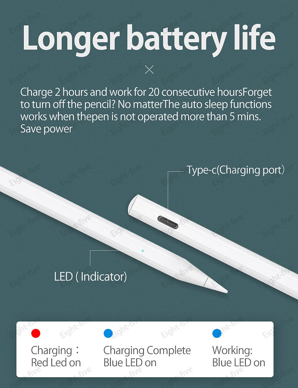 Стилус для Apple Pencil 2 1 iPad Pro 11 12 9 2020 2018 7 10 8th 7th Air 3 4 mini 5 | Компьютеры и офис