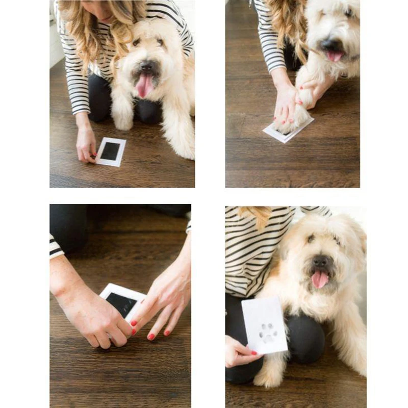 Уход за ребенком нетоксичный отпечаток руки набор для отпечатка ступней