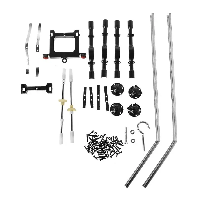 

Upgrade Trailer DIY Part Set For WPL 1/16 Military RC Car DIY Accessories 203E