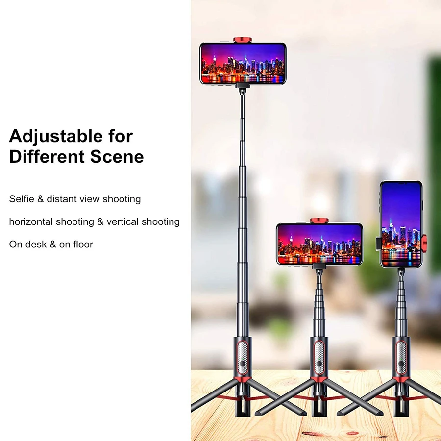 Селфи-палка MAMEN компактная с Bluetooth и держателем для телефона 3 цвета | Электроника