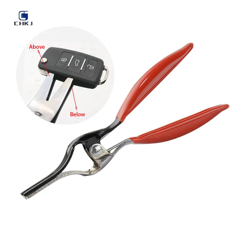 

CHKJ Car Key Remote Control Cover Removal Pliers Manual Tension Open Car Key Remote Locksmith Tools Supplies Tool Repair Pliers