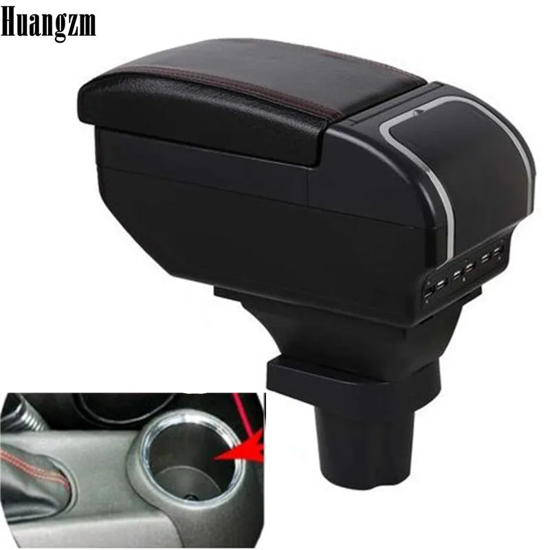 Для MINI Cooper R50 R52 R53 R56 R57 R58 F55 F56 F57 Countryman R60 F60 подлокотник ящик для хранения