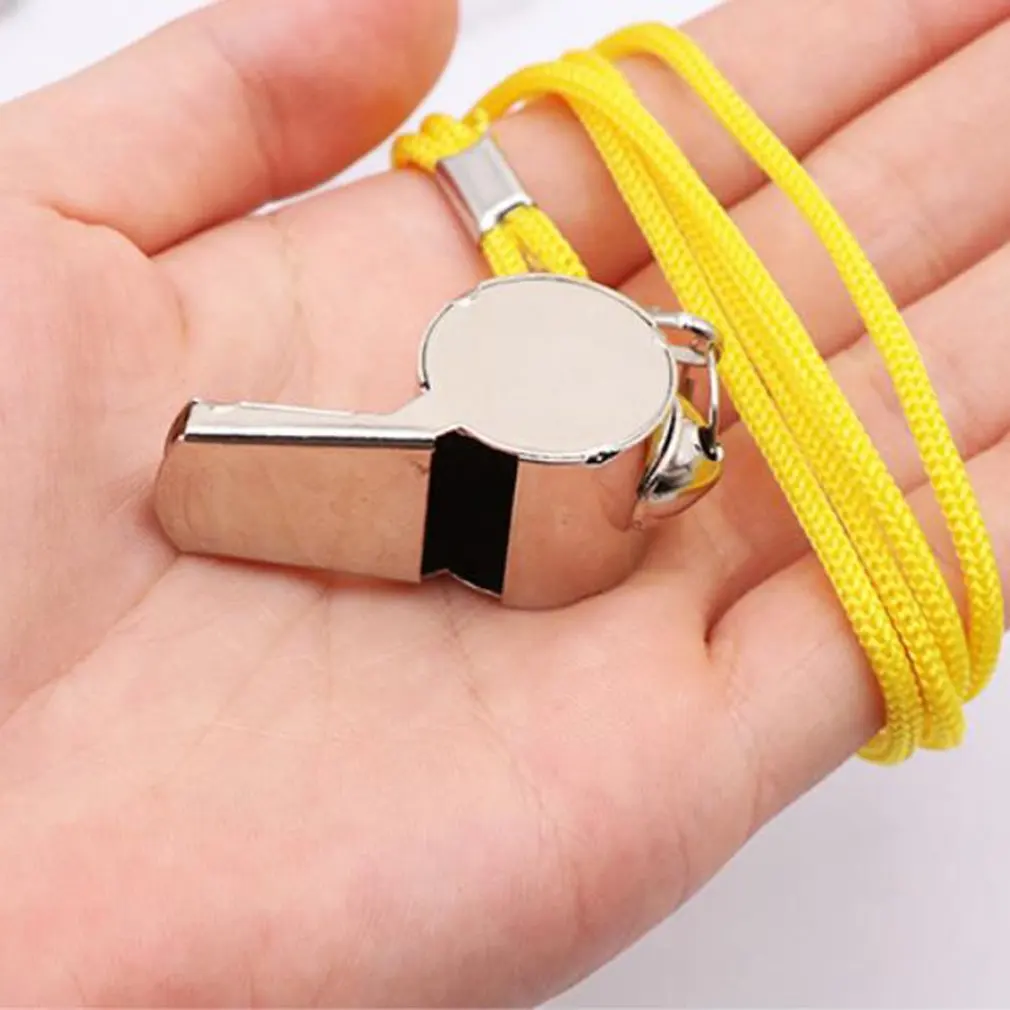 

Soccer Football Whistle Police Stainless Steel Basketball Referee Gift Hockey Volleyball Track and Field Outdoor Sports Whistles
