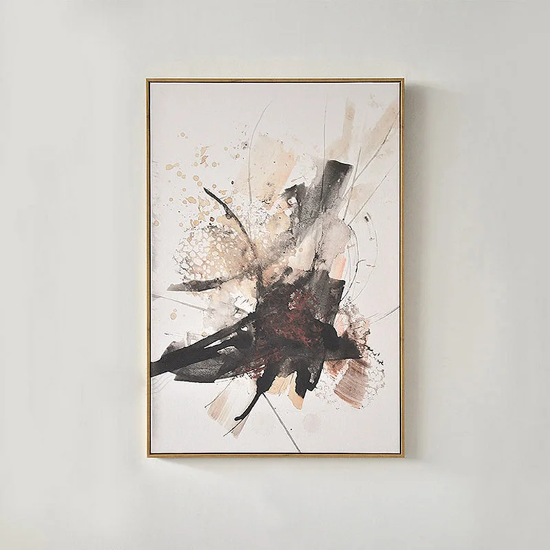 Абстрактные Разноцветные картины на холсте винтажные плакаты принты