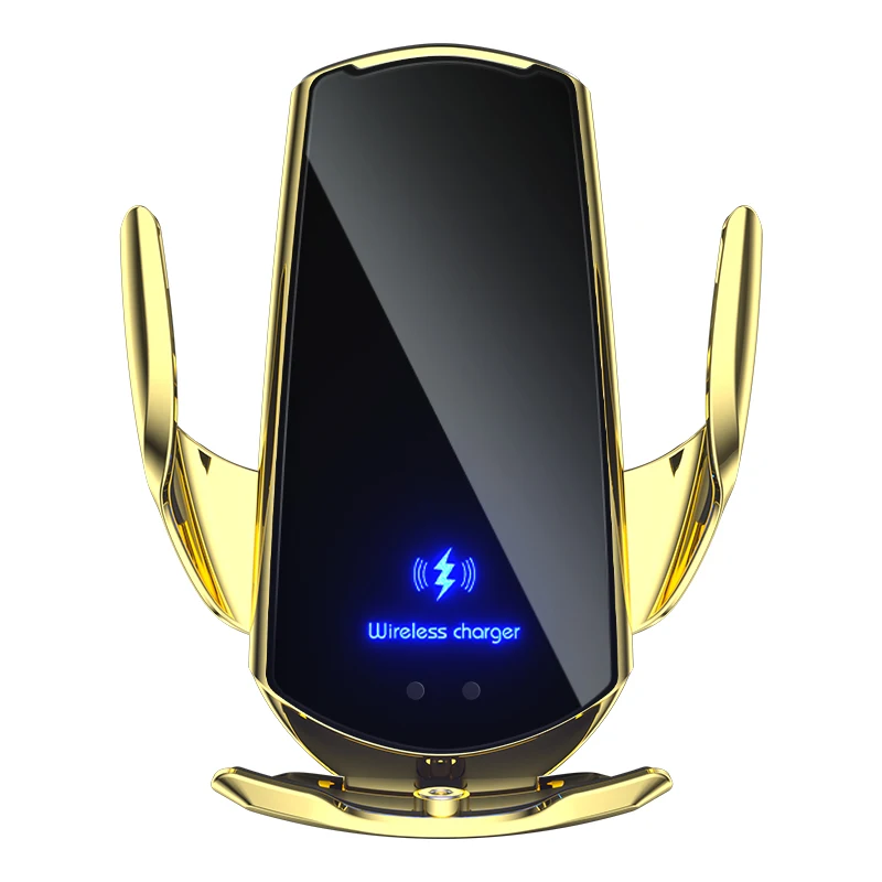 

Автоматическое быстрое автомобильное беспроводное зарядное устройство для Samsung S20 S10 для iphone 11 pro 11 XS MAX Магнитный USB-держатель универсальный ...