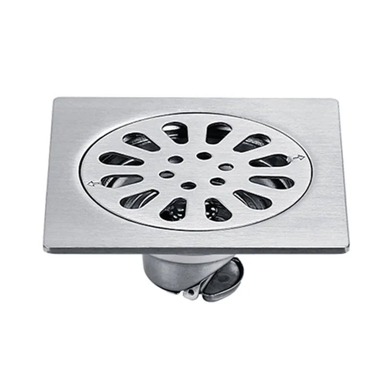 10*10 см напольный слив 201 нержавеющая сталь Матовый дезодорирующий сердечник