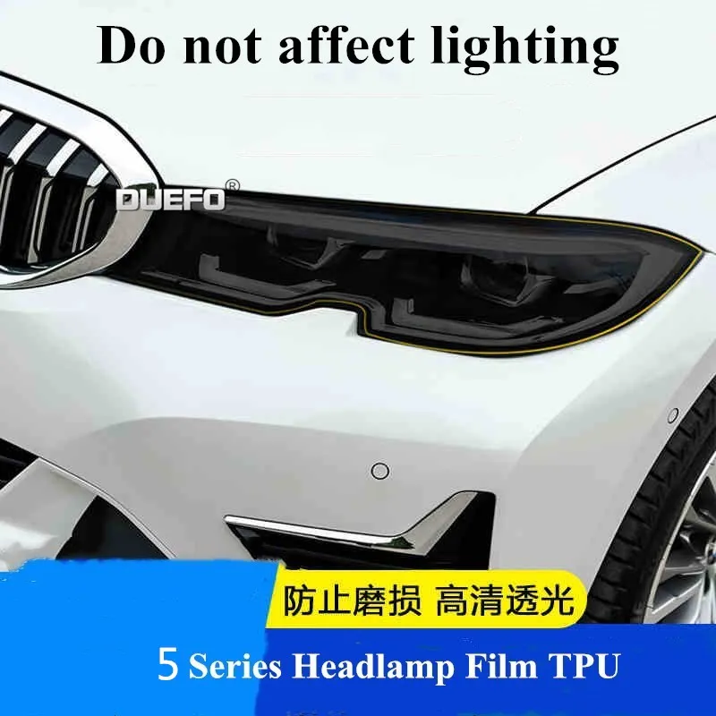 Новая Черная Прозрачная защитная наклейка из ТПУ для BMW G30 G38 пленка автомобильных
