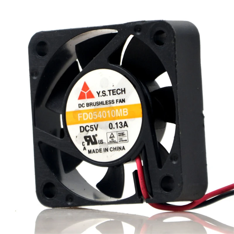 Новый оригинальный бесшумный охлаждающий вентилятор FD054010MB 5V 0.13A 4CM 4010 |