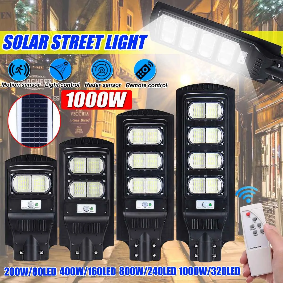 Поликристаллические солнечные настенный светильник инфракрасный датчик