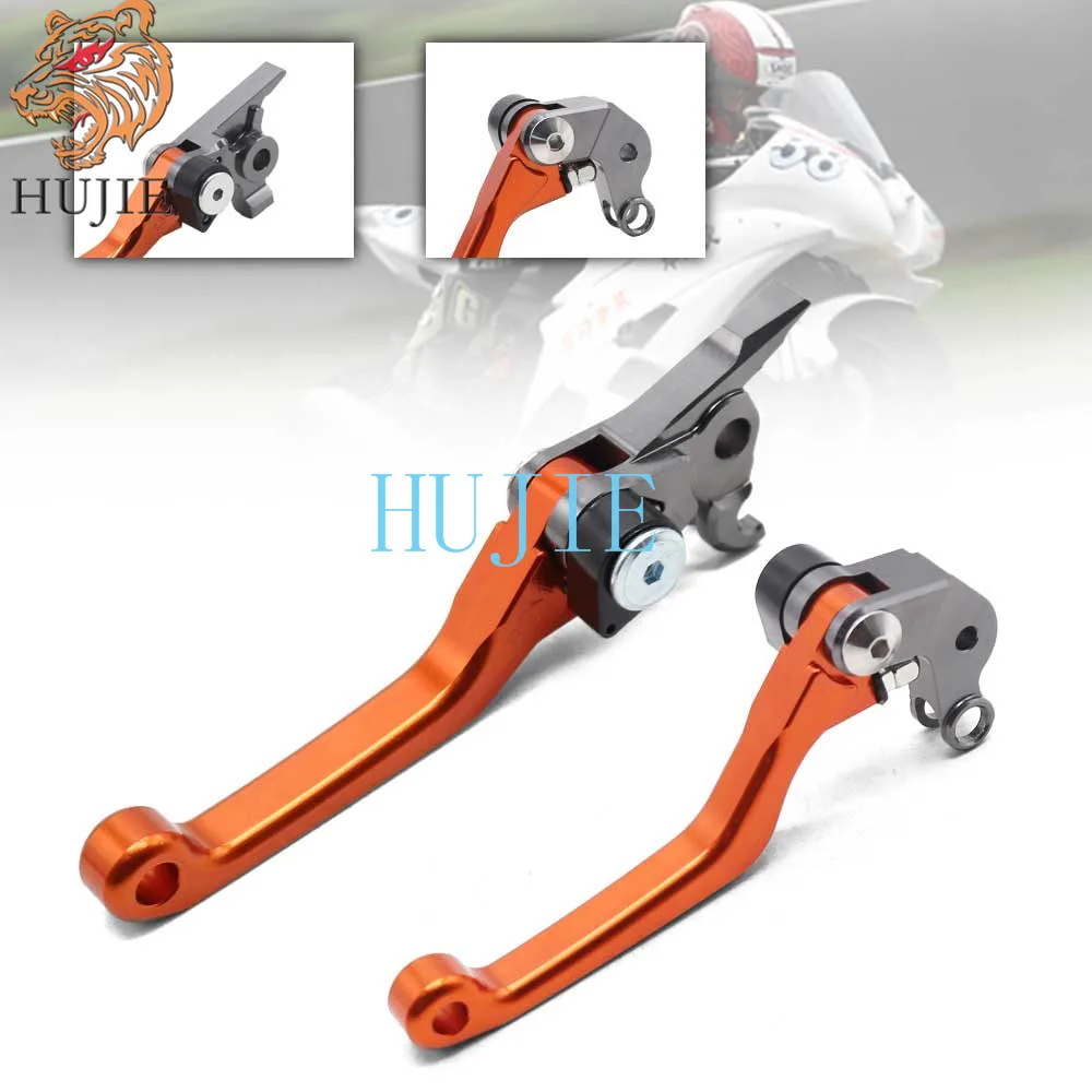 

Billet Pivot Foldable Brake Clutch Levers For KTM 125EXC 2004-2008 125SX 2005-2008 144SX 2007-2008 200EXC 2005-2008 200XC 06-08