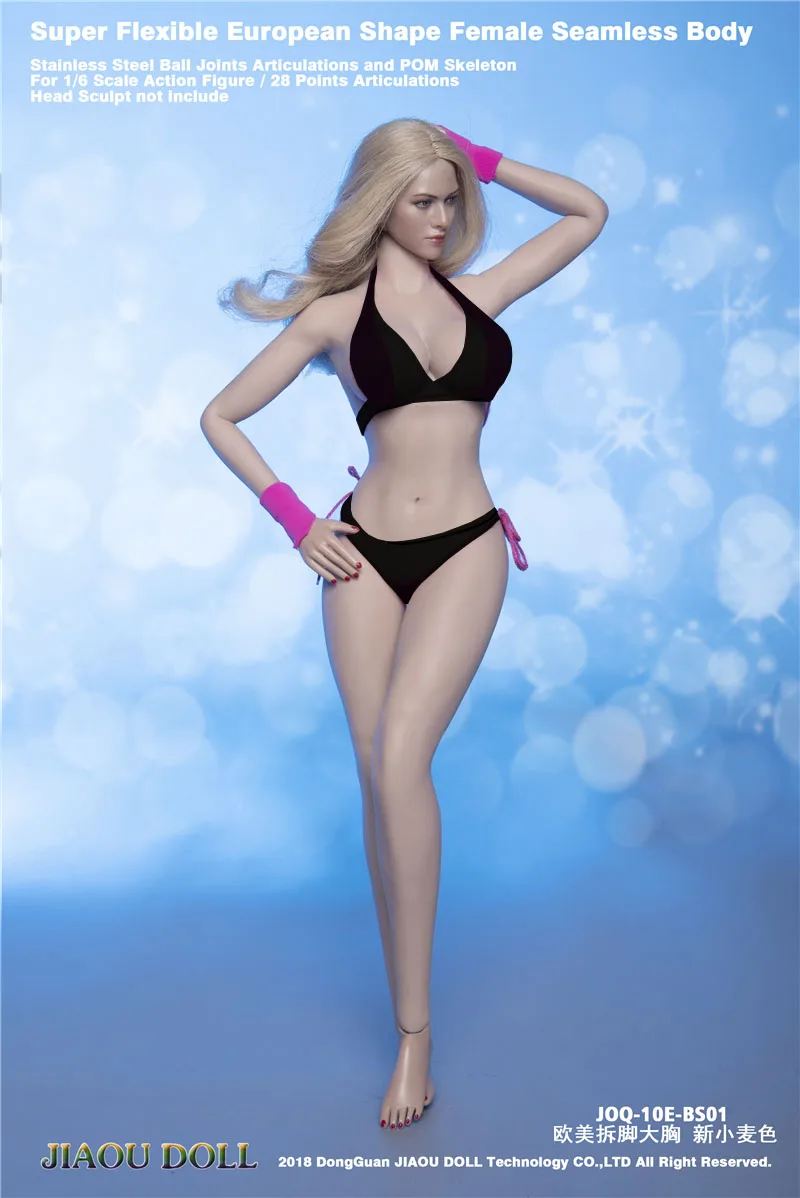 Кабуки JIAOU DOLL 3 0 1/6 весы Рисунок супер гибкие Европейский Форма (большой бюст)