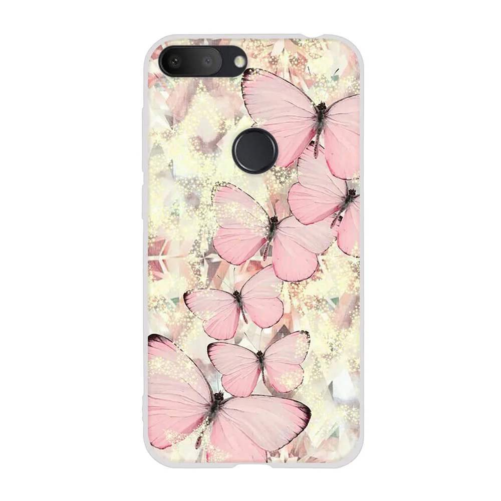 Soft TPU Case For Alcatel 1S 2019 5.5-inch Fashionable Cute Cats Pattern Silicone Cover Colorful Painted Bag for | Мобильные