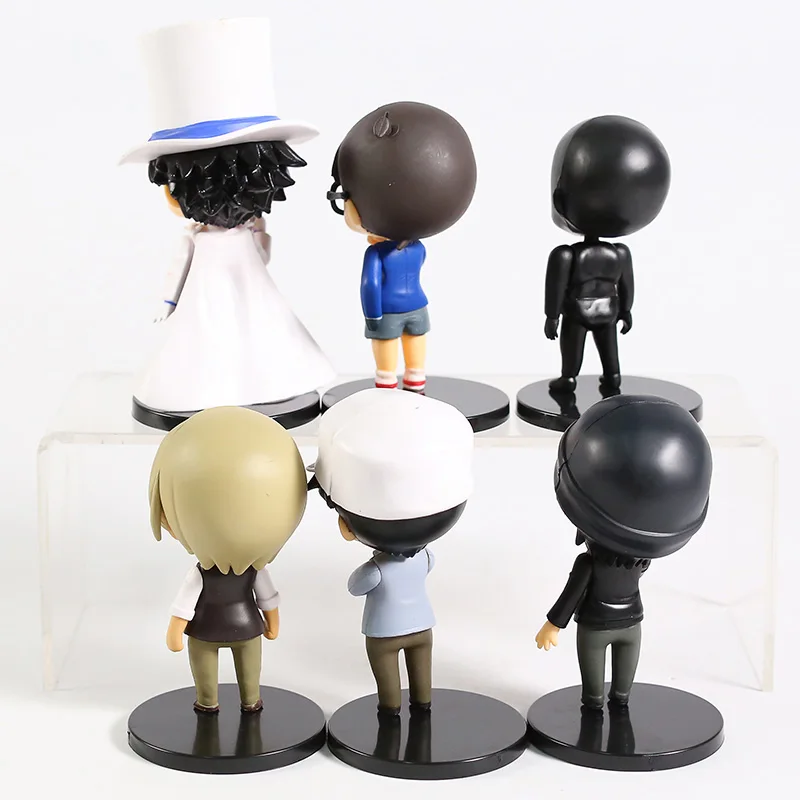 Детектив Conan Edogawa Конан Kaitou малыш Хаттори Heiji Furuya Rei акаи Shuuichi версии фигурки Brinquedo