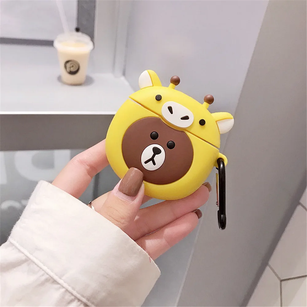 Q UNCLE картонная коробка для Apple Airpods силиконовая портативная ударостойкая гарнитура сумки красивый 3D узор чехол для наушников Airpod2