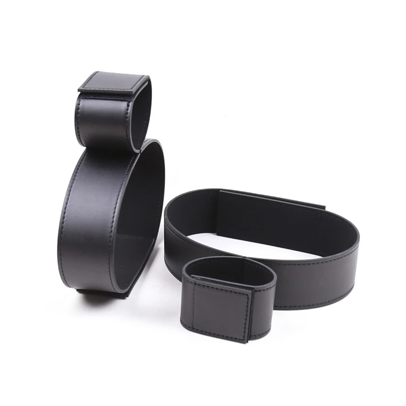 Для взрослых игр БДСМ ноги воротник кожа бондаж ограничитель Фетиш флирт