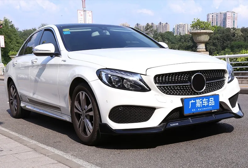 Передний бампер для автомобиля Mercedes C Class Benz W205 C200 C180 C300 C43 2015 2018 не C63|Амортизаторы|