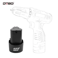 dtbd 12v household rechargeable lithium battery can be used as power tools electric screwdriver electric drill li ion battery
