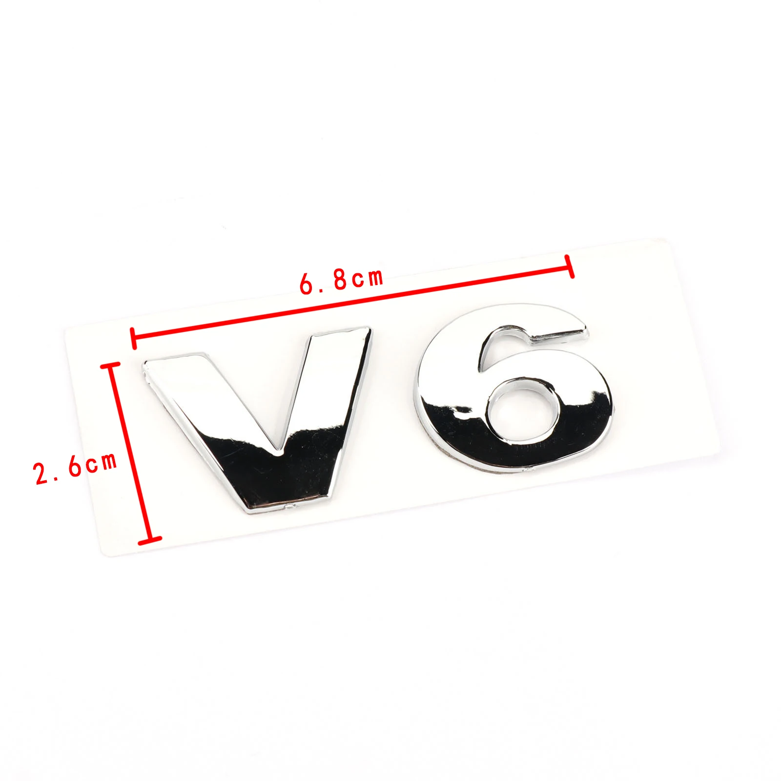 Хромированная Задняя эмблема V6 TSI TOUAREG 1 комплект для VW Touareg 2003-2010 7L6 853 630 A |