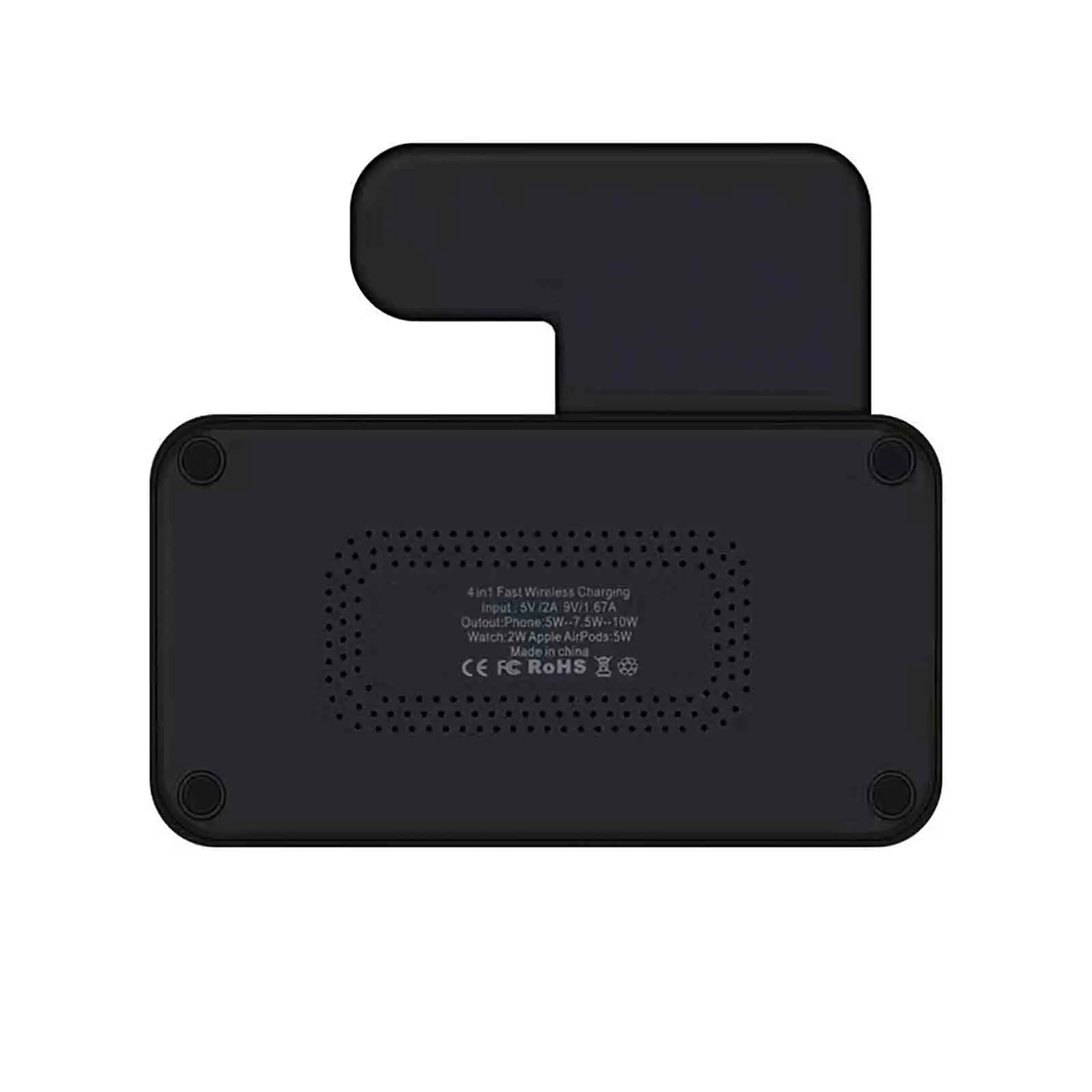 

4 In 1 Multifunctional Wireless Charger Wireless Charger Charging Shelf Protective Functions With Spiracle Easy Use For IPhone