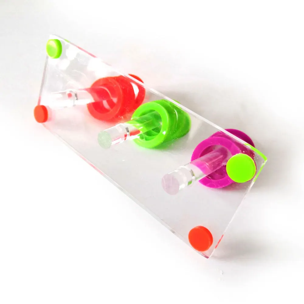 

1pcs Parrot Toy Training Interactive Attractive Funny Bird Playing Toy Parrot Ring Toss