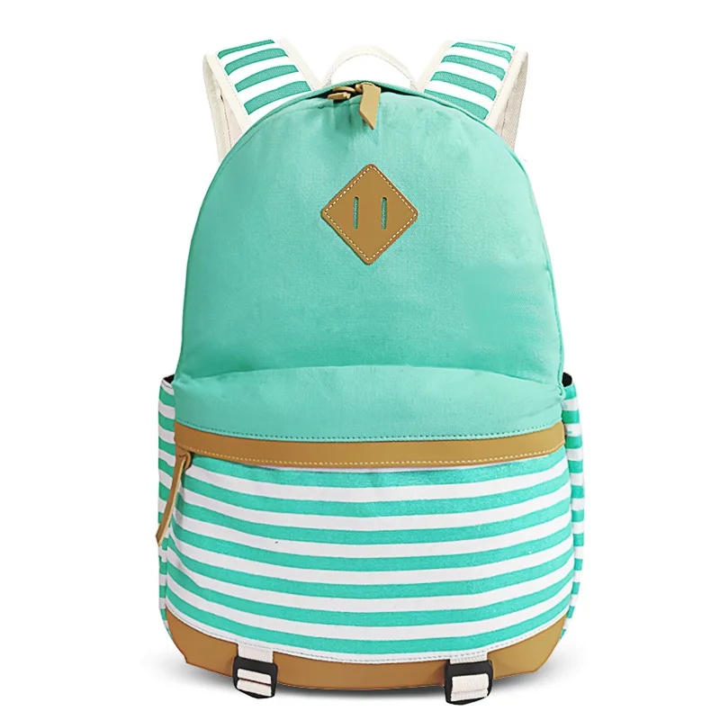 Новинка 2019 полосатая Холщовая Сумка на плечо модные повседневные школьные сумки