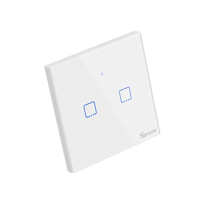 Умный выключатель Sonoff T1 ЕС Великобритания Wi-Fi настенные сенсорсветильник