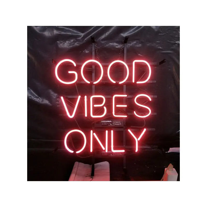 

Decor Light Lamp Bedroom Beer Bar Pub Hotel Party Game Room Wall Art Christmas Decoration Good Vibes Neon Signs Neon Lights