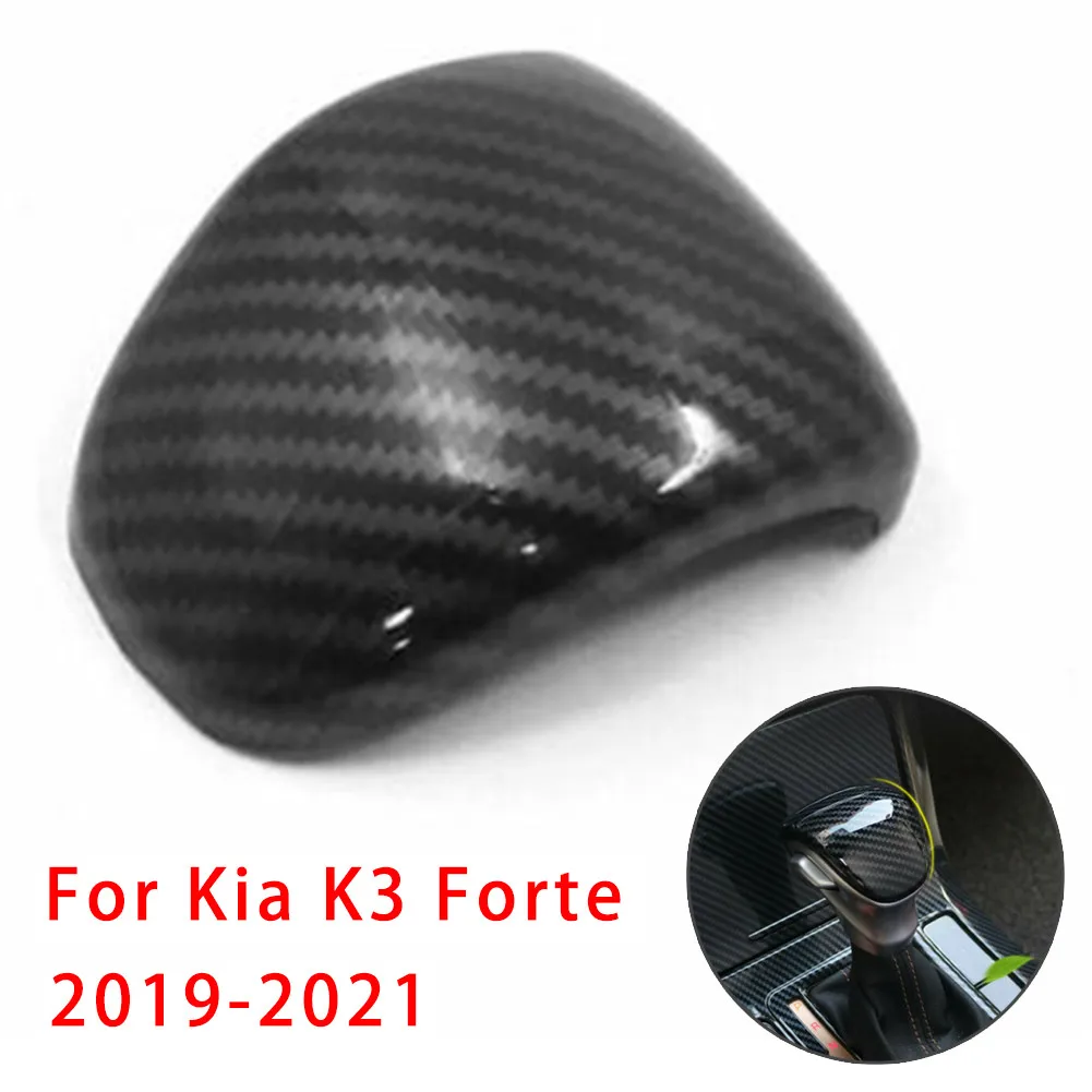 

1* Shift Cover 2019-2021 Accessories Car Carbon Fiber For Forte Seltos