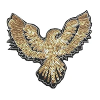 name logo patch eagle sewing on patches bulk for clothing sequin accessories diy stickers for clothes large badge free shipping