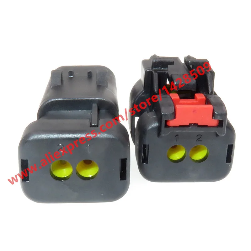 10 Sets 2 Pin Car Auto Camshaft Sensor Plug Female Male Waterproof Electrical Wiring Harness Connector For Cars Excavator | Обустройство