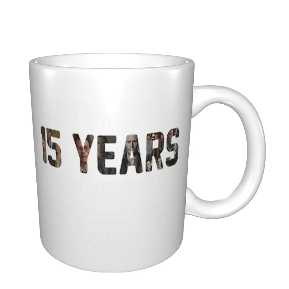 Купите супернатуральную кружку с надписью на 15-летие кофейная чашка кружка