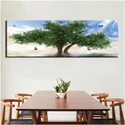 Большой художественные фотографии 5D Diy алмазная живопись зеленое дерево вышивка-мозаика стразами крестом Наборы стены StickersZP-4246