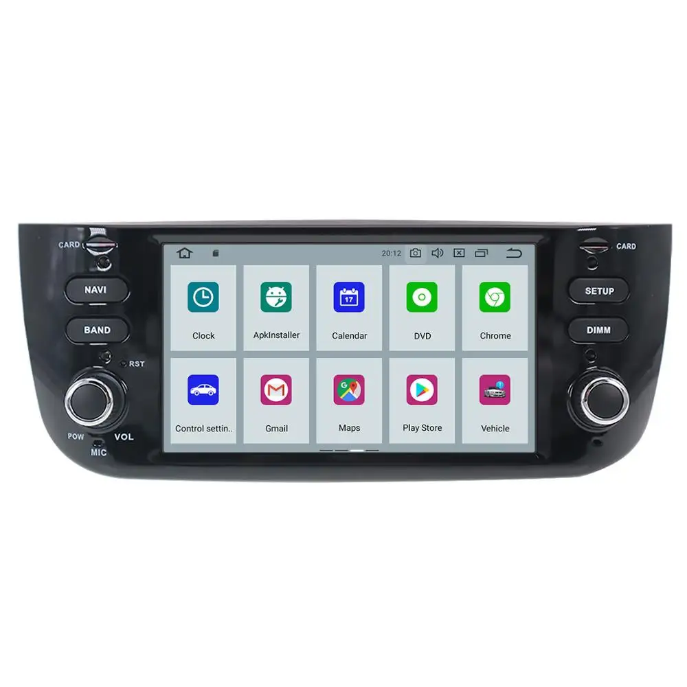 Новейший Android 9,1 автомобильный dvd-плеер gps навигация для Fiat Punto 2009- радио Мультимедиа Стерео ips экран карта рекордер