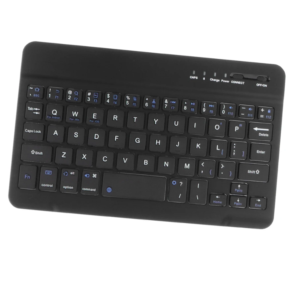 Портативная ультратонкая Беспроводная Bluetooth клавиатура 7/8 дюйма для любых